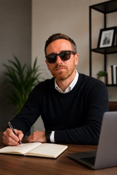 Ritratto di Emanuele De Luca, property manager a Padova